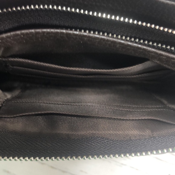 Like New Wristlet Mini Purse Brown Cross body - Picture 12 of 15